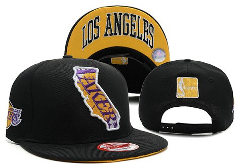 Los Angeles Lakers NBA Snapback Hat XDF295